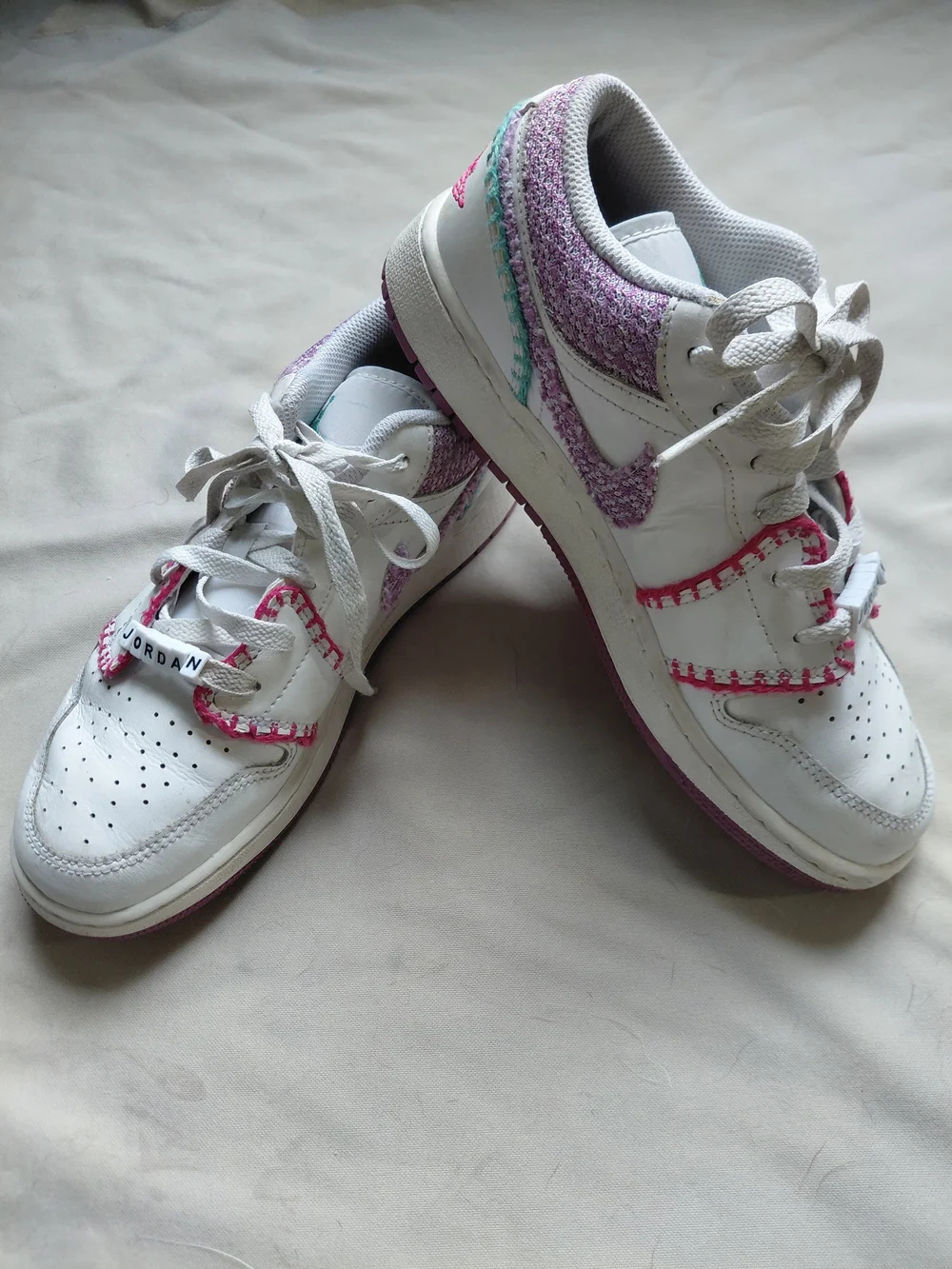 Nike Air Jordan Youth Low Top Sneakers DM9037-100 6Y